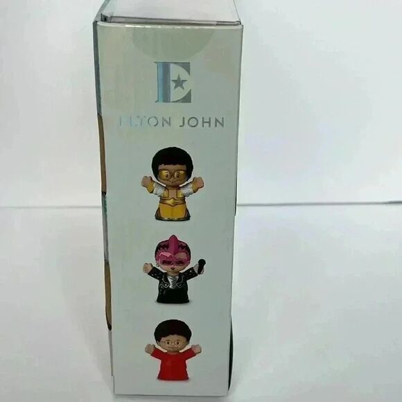 New Fisher Price Little People Collector Elton John Special Edition Figure Set - Picture 4 of 13